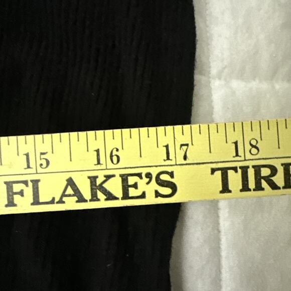 REFORMATION Sweater Dress Womens Medium Black Long Sleeve Shift Ribbed Knit - Picture 10 of 12